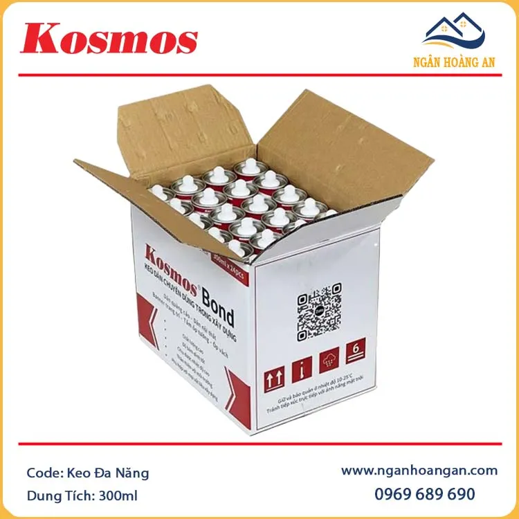Keo Silicone Đa Năng Kosmos Bond 300ml