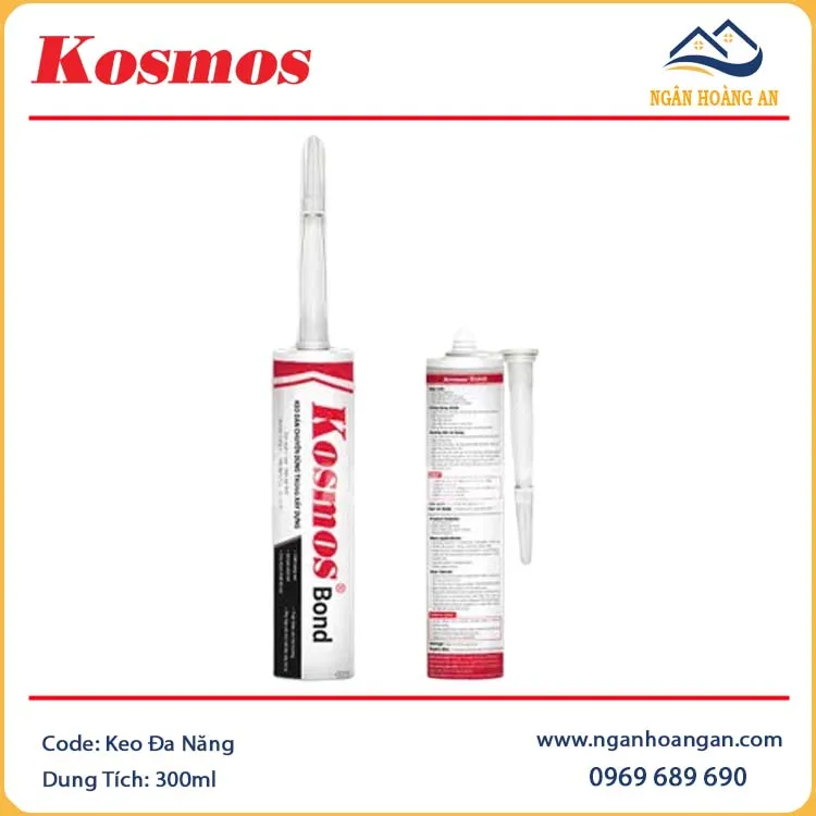 Keo Silicone Đa Năng Kosmos Bond 300ml