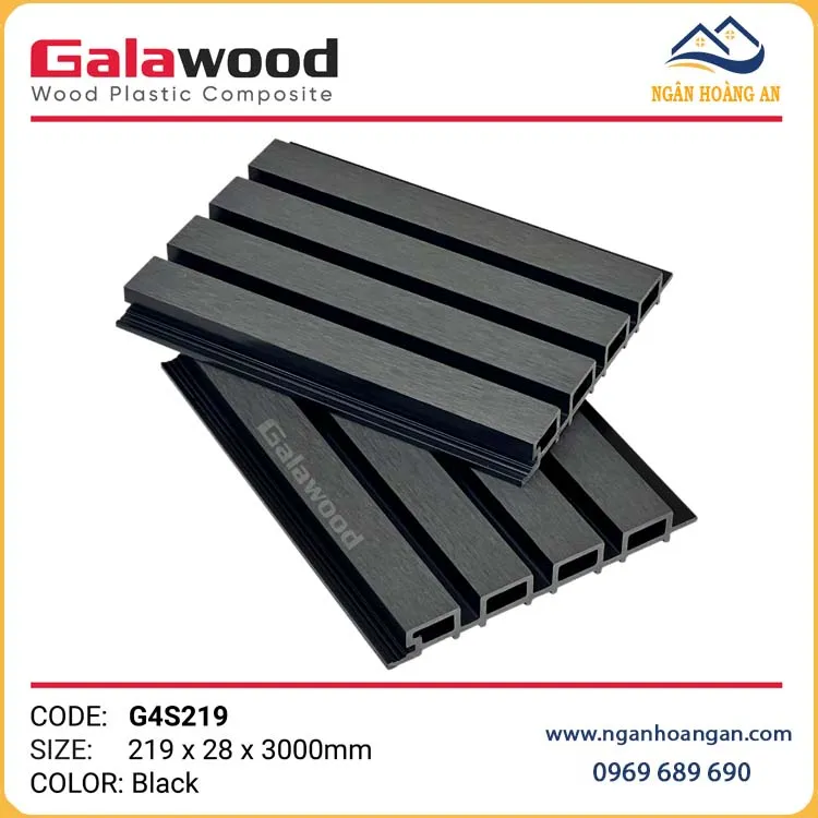 Ốp Tường Ốp Trần Lam Sóng Ngoài Trời Galawood G4S219