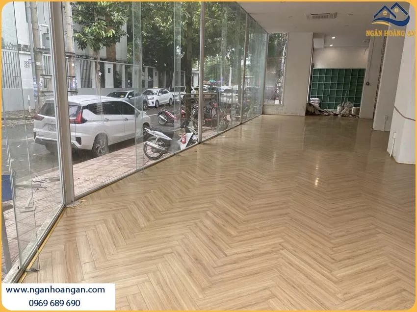 Sàn Gỗ Công Nghiệp Lát Xương Cá 8mm Morser MX 86