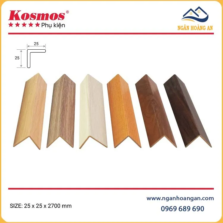 Nẹp Chữ V Sàn Gỗ Sàn Nhựa Kosmos V25-1439