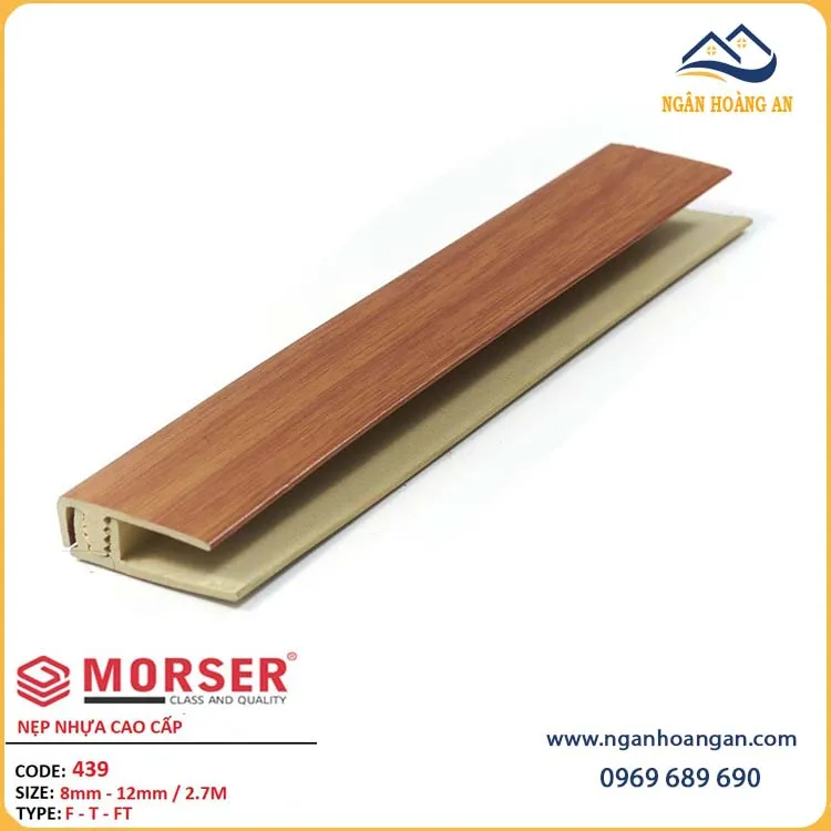 Nẹp F Kết Thúc Sàn Gỗ  Sàn Nhựa Morser