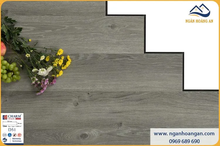 Sàn Gỗ Charmwood Việt Nam D51 Dày 12mm