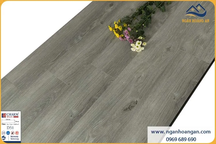 Sàn Gỗ Charmwood Việt Nam D51 Dày 12mm