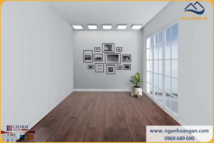 Sàn Gỗ Charmwood Việt Nam E863 Dày 8mm