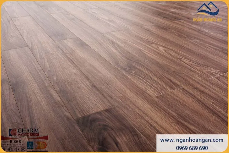 Sàn Gỗ Charmwood Việt Nam E863 Dày 8mm