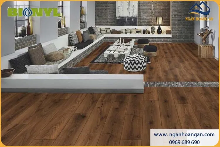 Sàn Gỗ Công Nghiệp Binyl Đức BN K442 Dày 12mm