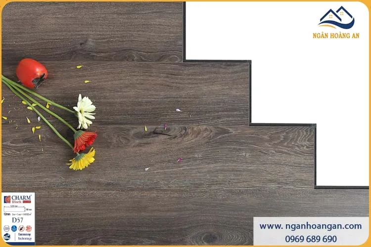 Sàn Gỗ Công Nghiệp Charmwood D57 Dày 12mm 