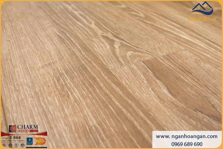 Sàn Gỗ Công Nghiệp Charmwood E864 Dày 8mm