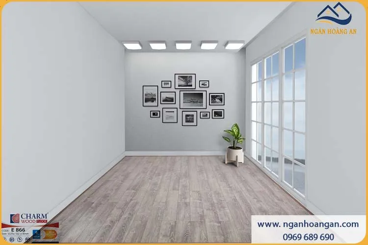 Sàn Gỗ Công Nghiệp Charmwood E866 8mm