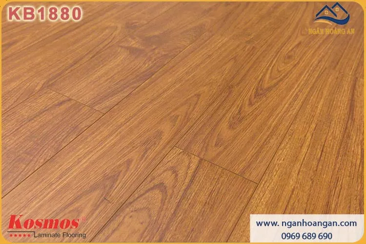 Sàn Gỗ Công Nghiệp Kosmos KB1880 Dày 12mm 