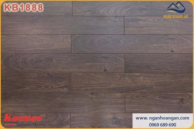 Sàn Gỗ Công Nghiệp Kosmos KB1888 Dày 12mm