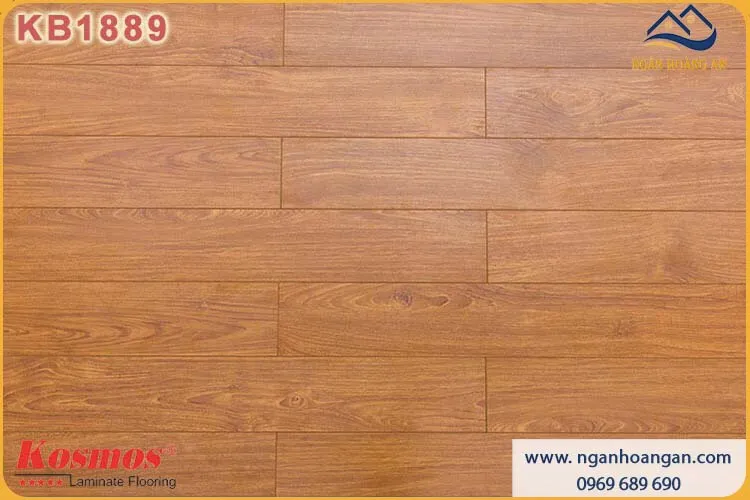 Sàn Gỗ Công Nghiệp Kosmos KB1889 Dày 12mm