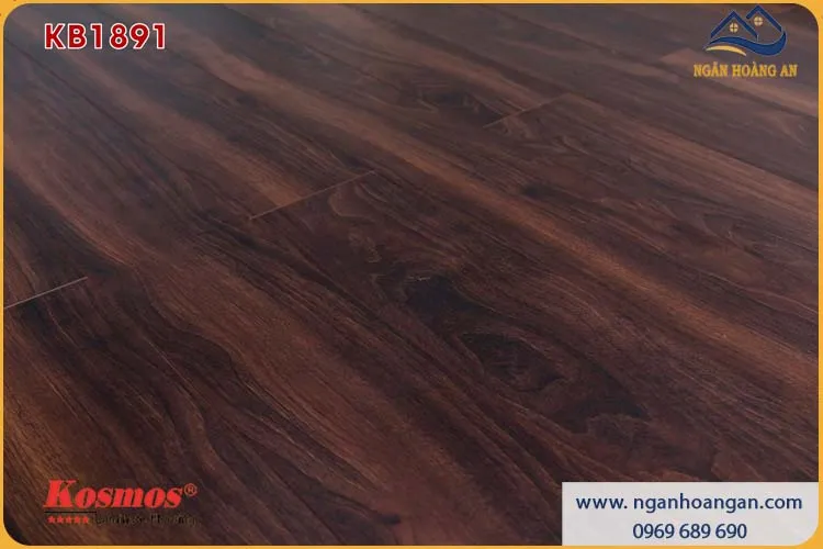 Sàn Gỗ Công Nghiệp Kosmos KB1891 Dày 12mm 