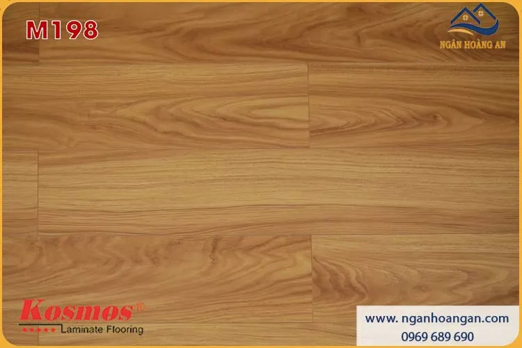 Sàn Gỗ Công Nghiệp Kosmos M198 Dày 8mm 