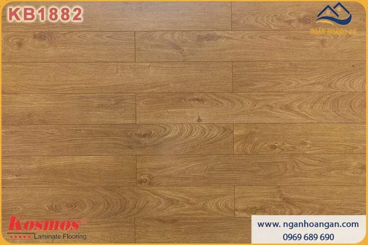 Sàn Gỗ Công Nghiệp Kosmos Việt Nam KB1882 12mm