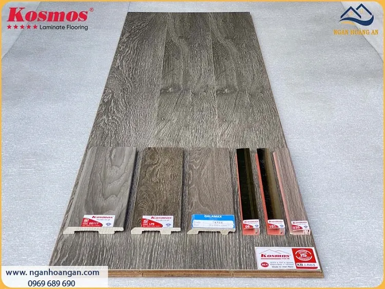 Sàn Gỗ Công Nghiệp Kosmos KB1883 Dày 12mm