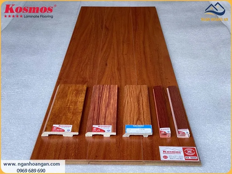 Sàn Gỗ Công Nghiệp Kosmos KB1886 Dày 12mm