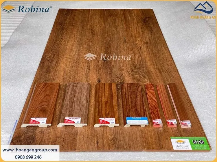 Sàn Gỗ Công Nghiệp Malaysia Robina O120 8mm