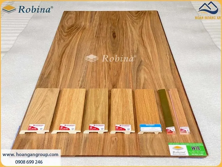 Sàn Gỗ Công Nghiệp Malaysia Robina W18 8mm