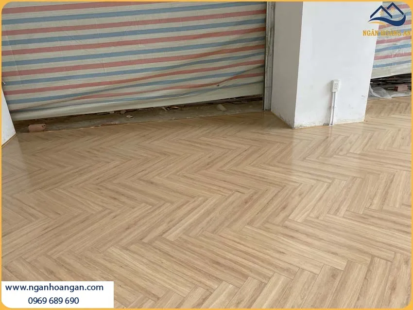 Sàn Gỗ Công Nghiệp Lát Xương Cá 8mm Morser MX 86