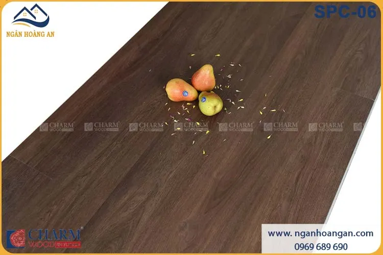 Sàn Nhựa Vinyl Hèm Khóa Giả Gỗ Charmwood SPC-06 Dày 6mm