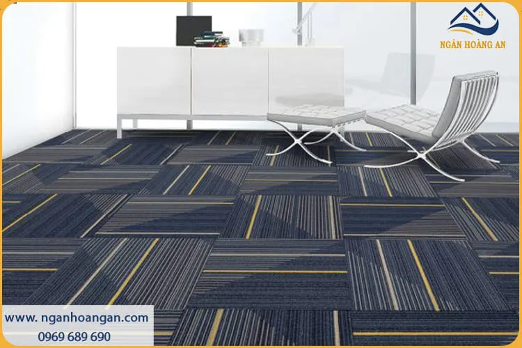 Thảm Tấm Trải Sàn Văn Phòng Roma 01 50x50cm
