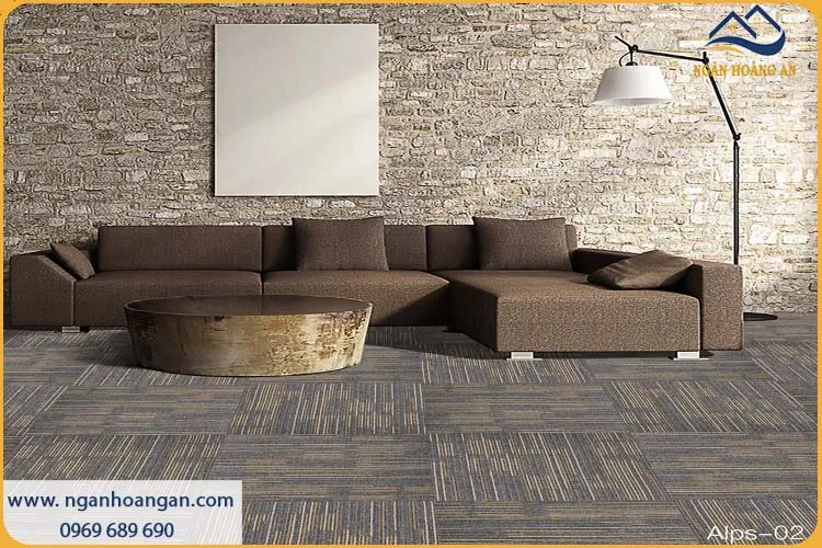 Thảm Tấm Trải Sàn Văn Phòng ALPS-02 50x50cm