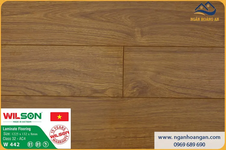 Sàn Gỗ Công Nghiêp Wilson W442 Dày 8mm