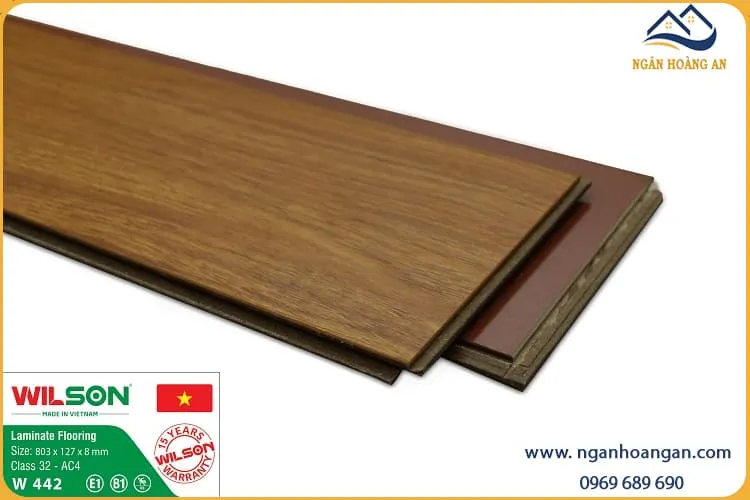 Sàn Gỗ Công Nghiêp Wilson W442 Dày 8mm