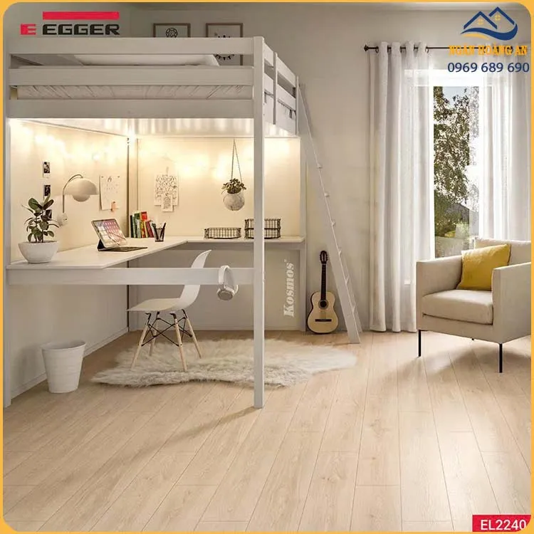 Sàn Gỗ Công Nghiệp Egger Aqua+ EL2240 Dày 8mm