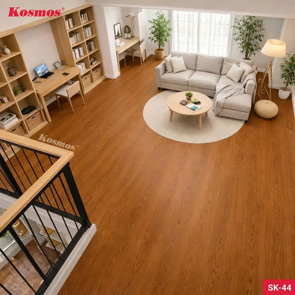 Sàn Nhựa Chịu Lực Giả Gỗ Làm Gác Kosmos SK44X4M