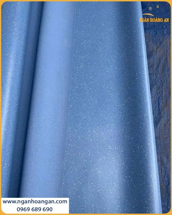 Sàn Vinyl Kháng Khuẩn 2mm Flanka FL-665 Xanh Dương Đậm
