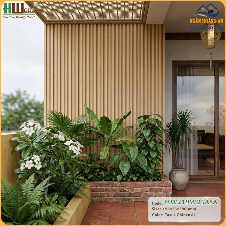 Lam 4 Sóng Ngoài Trời Phủ ASA Hwood HW219W25ASA Taxus Chinensis