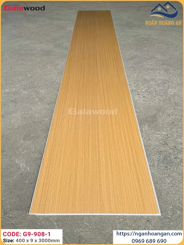 Tấm Ốp Tường Nano Nhựa Giả Gỗ Galawood G9-908-1