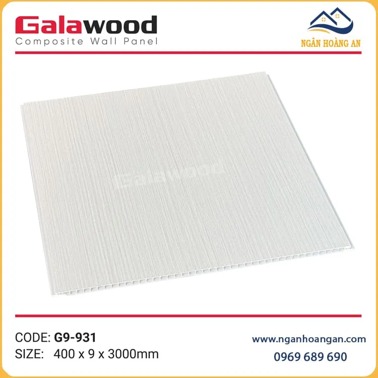 Tấm Ốp Tường Nano Nhựa Giả Gỗ Galawood G9-931