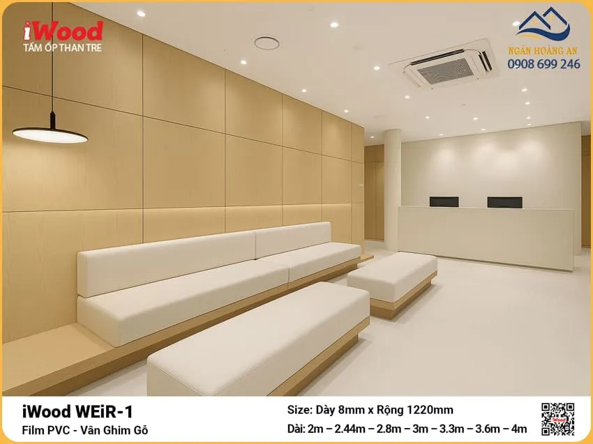 Tấm Ốp Tường Than Tre Đa Năng iWood WEiR-1