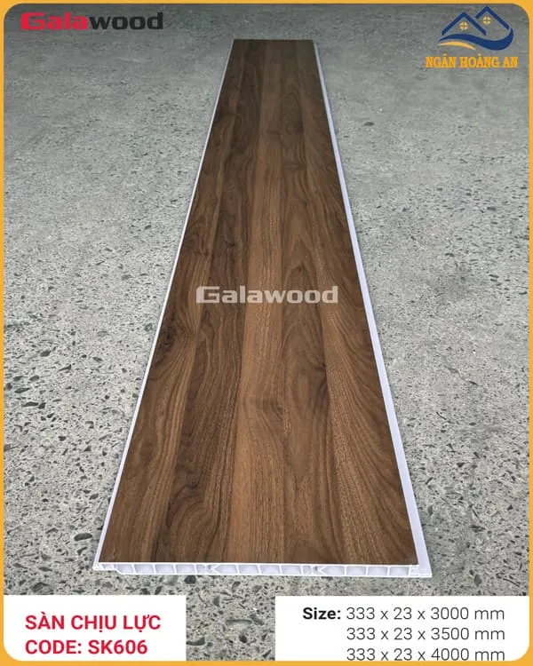 Sàn Nhựa PVC Chịu Lực Làm Gác Lửng Galawood SK606X4M