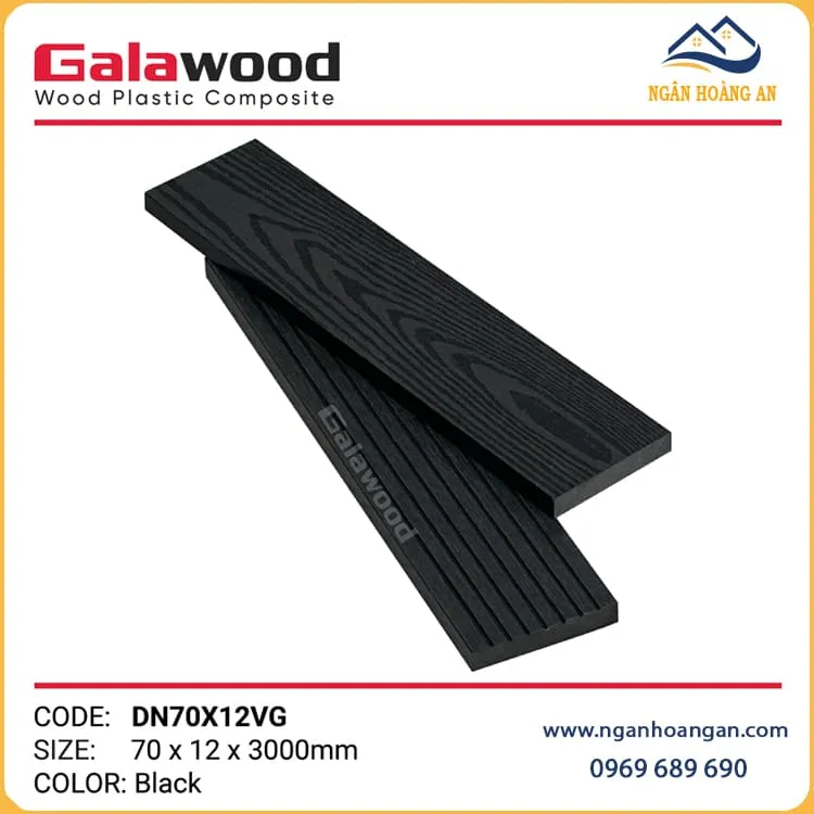 Thanh Lam Đa Năng Ốp Cửa Cổng Galawood DN70X12VG