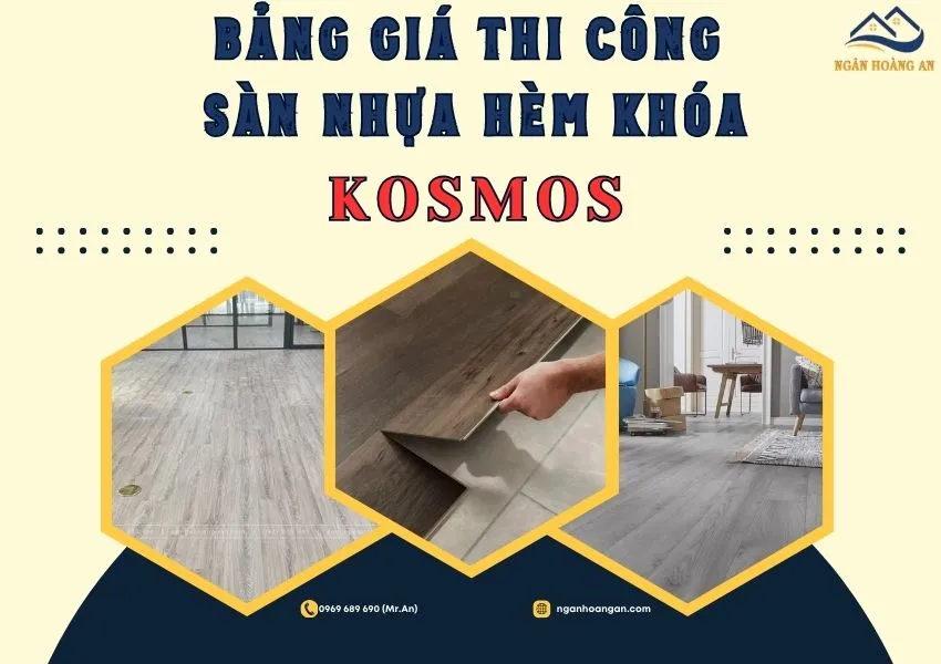 Sàn Nhựa Hèm Khóa Kosmos