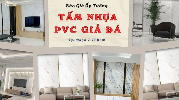 Báo Giá Ốp Tường Tấm PVC Giả Đá Ưu Đãi Lớn 