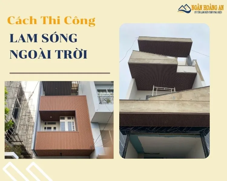 Lưu Ý Khi Thi Công Ốp Tường Lam Sóng Ngoài Trời
