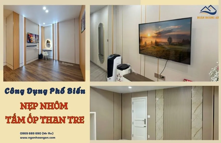 Công Dụng Phổ Biến Của Nẹp Nhôm Tấm Ốp Than Tre