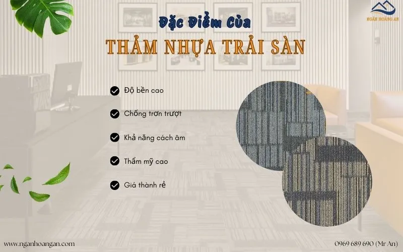 Đặc Điểm Nổi Bật Của Thảm Tấm Trải Sàn 