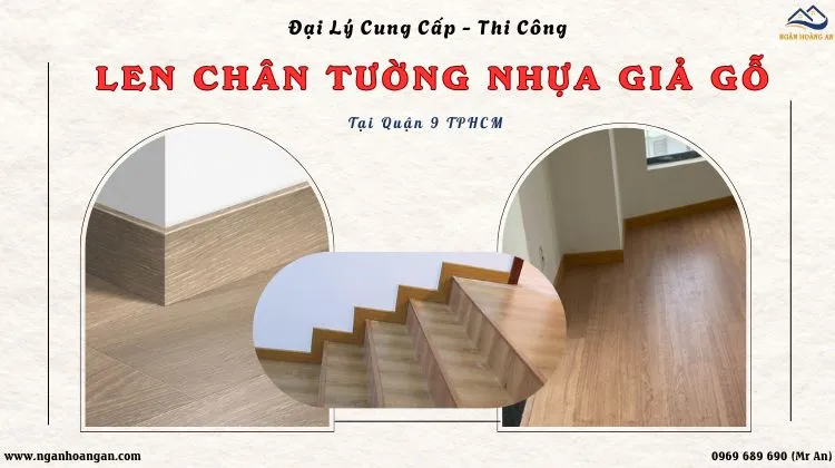 Đại Lý Cung Cấp Và Thi Công Len Phào Chân Tường Nhựa 