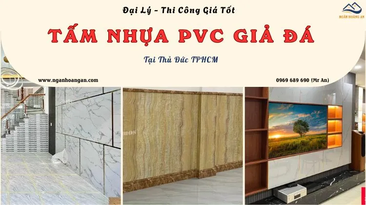 Đại Lý Tấm Nhựa PVC Giả Đá – Thi Công Giá Tốt 