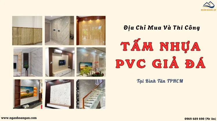 Địa Chỉ Mua Và Thi Công Ốp Tường PVC Giả Đá 