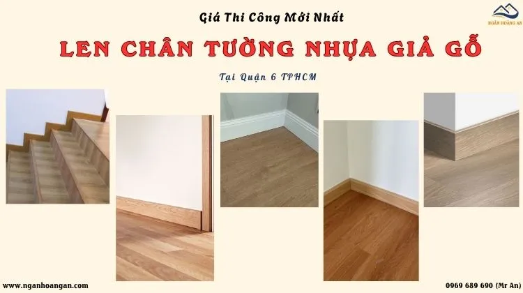 Giá Thi Công Len Chân Tường Nhựa Giả Gỗ Mới Nhất 