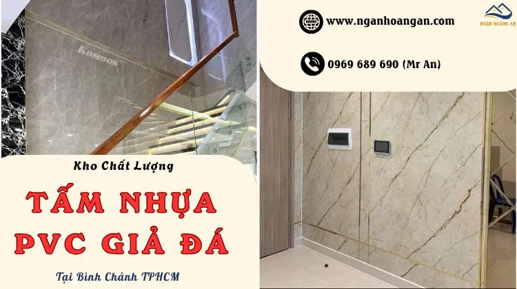 Kho Tấm Nhựa PVC Giả Đá – Đảm Bảo Chất Lượng 