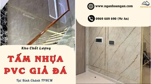Kho Tấm Nhựa PVC Giả Đá – Đảm Bảo Chất Lượng Tại Bình Chánh TPHCM
